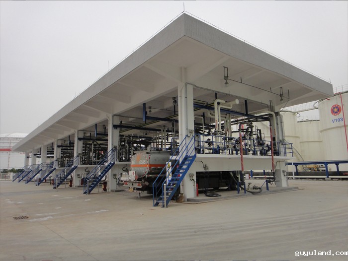 汽柴油装车现场图